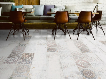 F01 TILE GEORGETOWN - Laminate flooring with encaustic effect by Ter Hürne - view 2